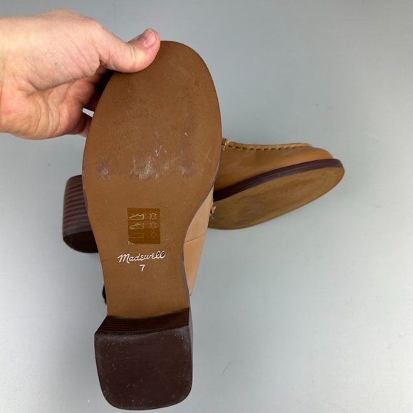 Madewell The Mervin Slingback Loafer in Brown - Picture 8 of 8